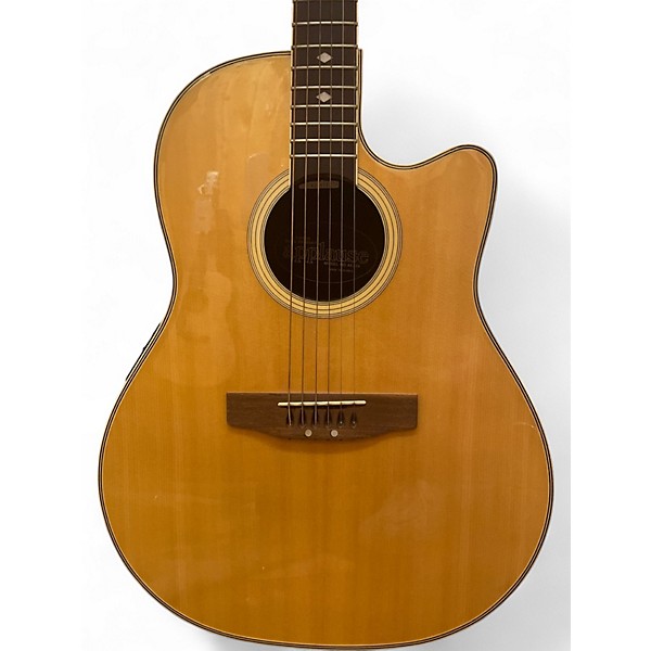 Used Applause AE-38 Natural Acoustic Electric Guitar