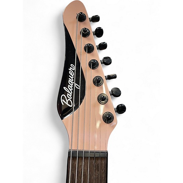 Used Balaguer Select Custom Thicket Shell Pink Solid Body Electric Guitar