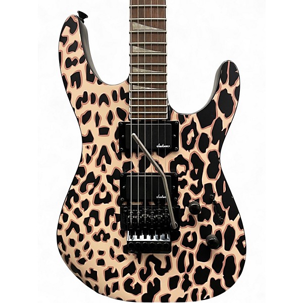 Used Jackson SLX DX LEOPARD Solid Body Electric Guitar