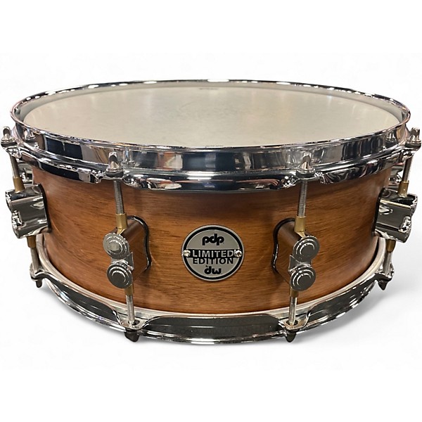 Used PDP by DW 14X5.5 20 ply Hybrid LIMITED EDITION Walnut Maple Drum