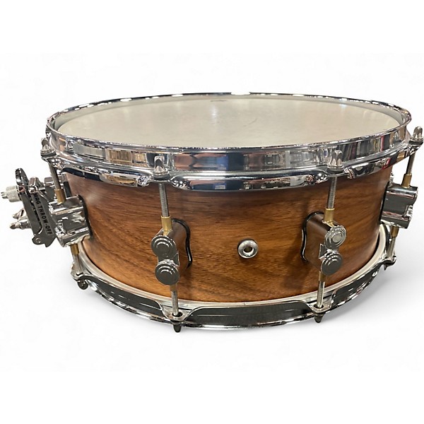 Used PDP by DW 14X5.5 20 ply Hybrid LIMITED EDITION Walnut Maple Drum