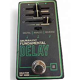Used Walrus Audio FUNDAMENTAL DELAY Effect Pedal
