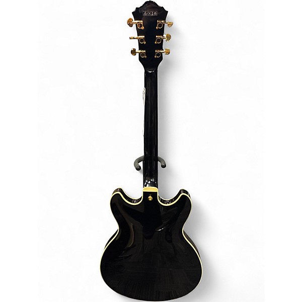 Used Ibanez AS93SP Artcore Expressionist Black Hollow Body Electric Guitar