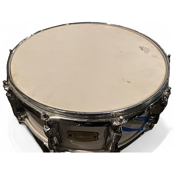 Used Yamaha 14X6 Stage Custom Snare White Drum