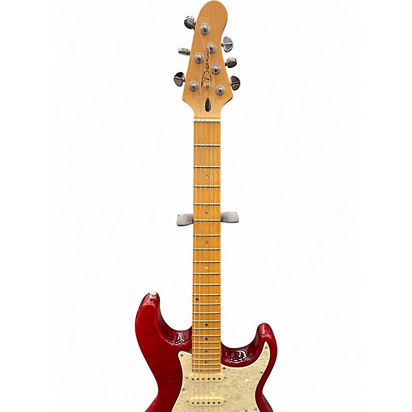 Used Dean AVALANCHE Trans Red Solid Body Electric Guitar
