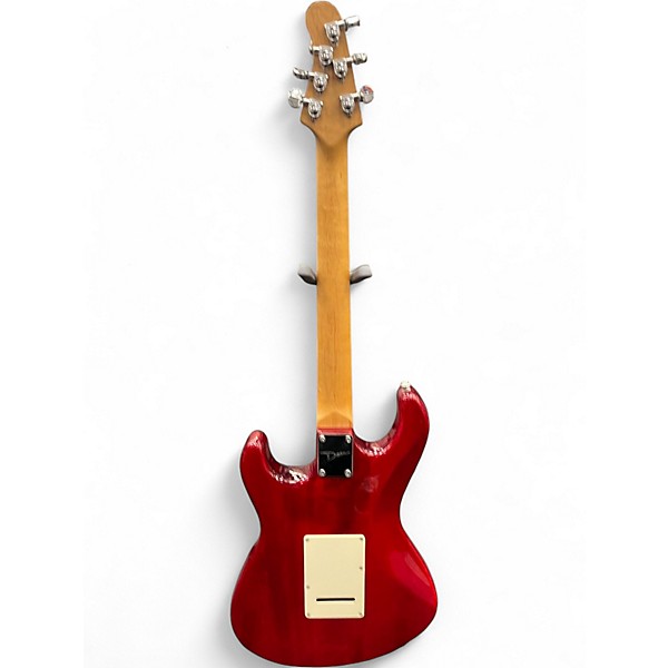 Used Dean AVALANCHE Trans Red Solid Body Electric Guitar