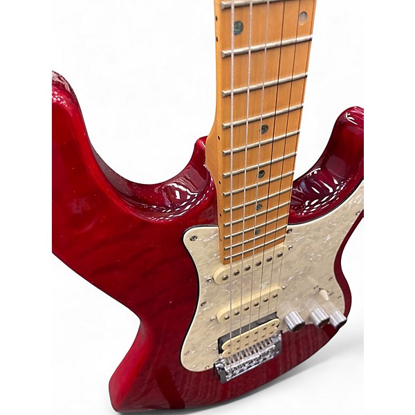 Used Dean AVALANCHE Trans Red Solid Body Electric Guitar