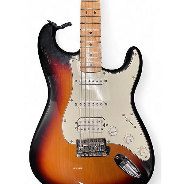 Used Fender Standard Stratocaster HSS Tobacco Sunburst Solid Body Electric Guitar