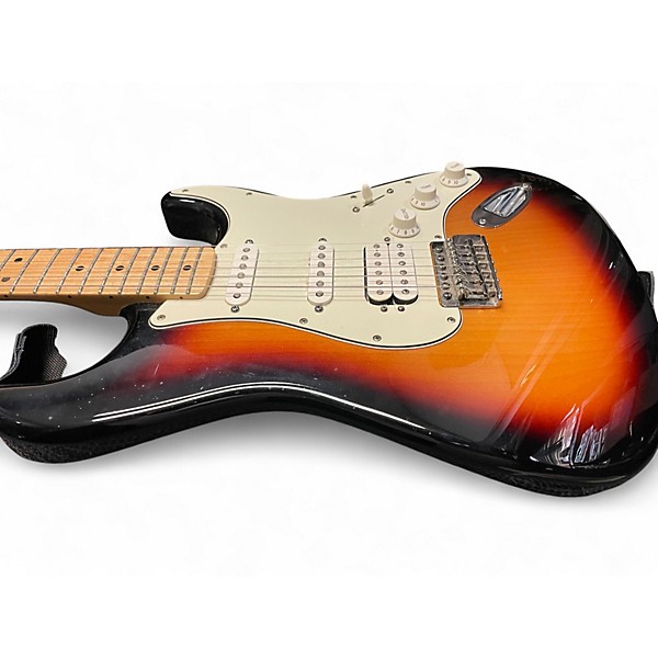 Used Fender Standard Stratocaster HSS Tobacco Sunburst Solid Body Electric Guitar
