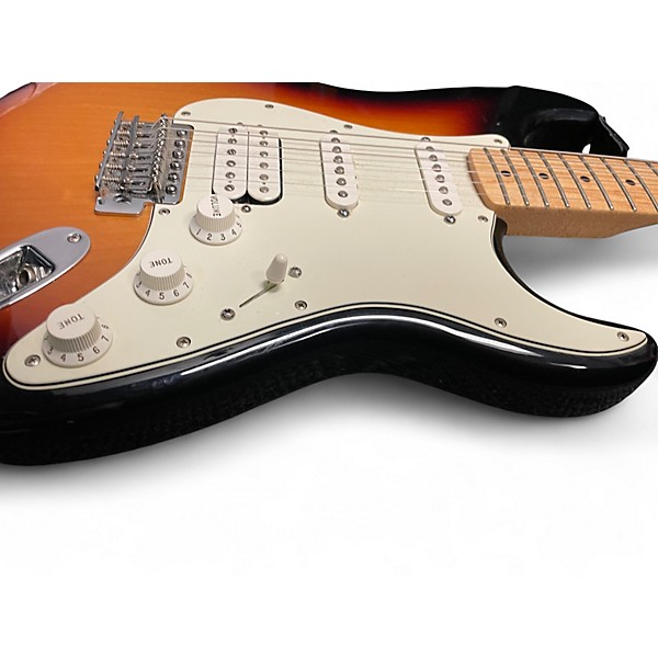 Used Fender Standard Stratocaster HSS Tobacco Sunburst Solid Body Electric Guitar