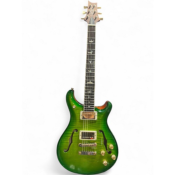 Used PRS 594 Hollowbody II Eriza Verde Hollow Body Electric Guitar