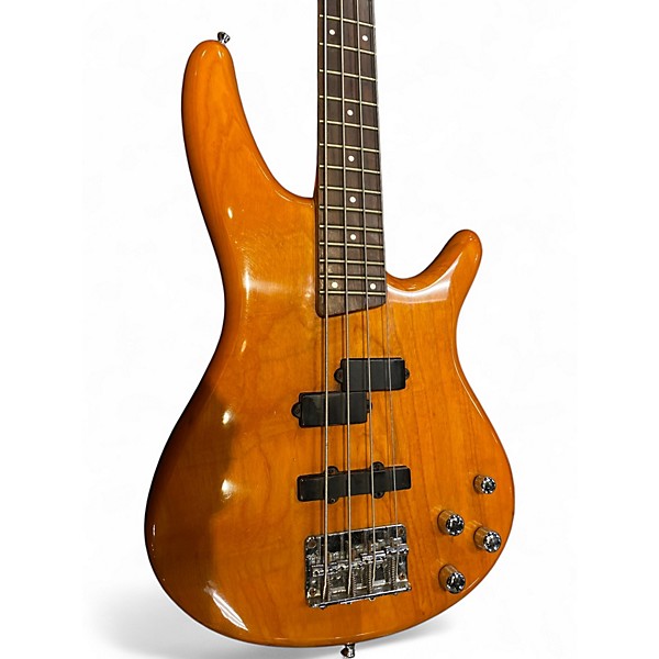Used Ibanez sr390 Natural Electric Bass Guitar