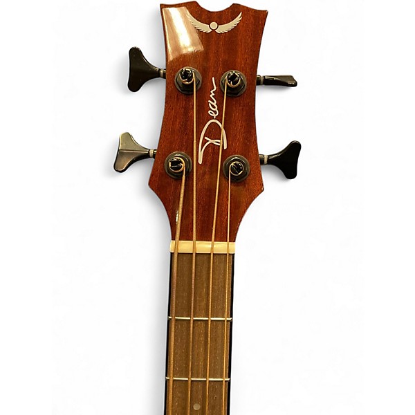 Used Dean AX EABC MAH GC Mahogany Acoustic Bass Guitar