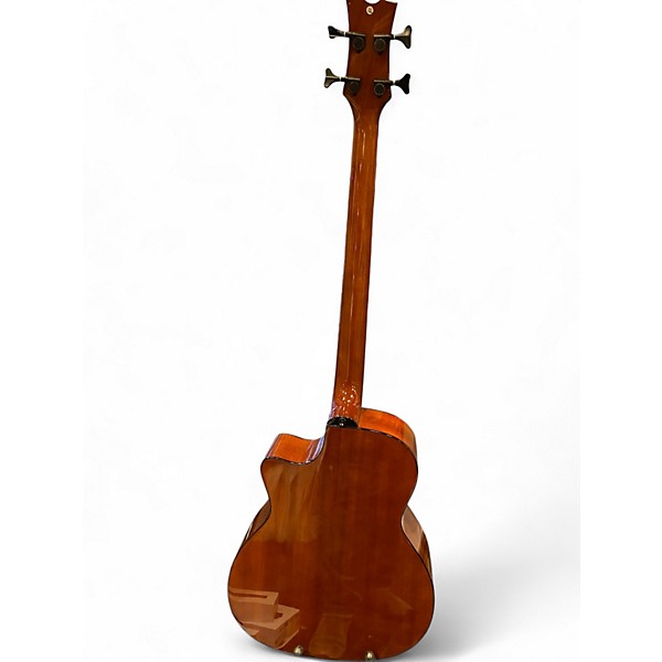 Used Dean AX EABC MAH GC Mahogany Acoustic Bass Guitar