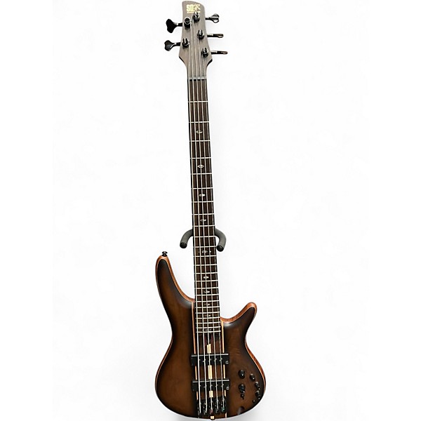 Used Ibanez SR1355B Mocha Burst Electric Bass Guitar