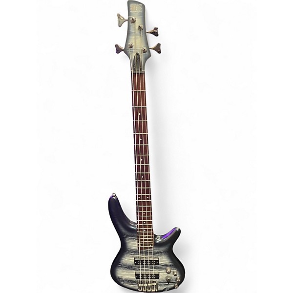 Used Ibanez SR300E MIDNIGHT GREY Electric Bass Guitar