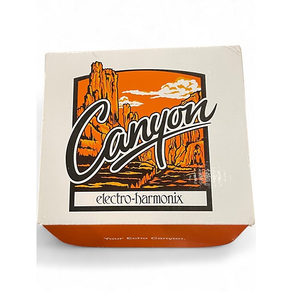Used Electro-Harmonix Canyon Delay and Looper Effect Pedal