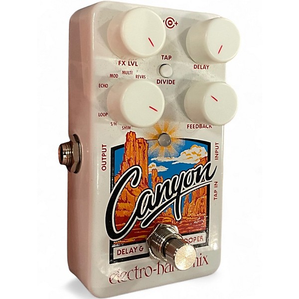 Used Electro-Harmonix Canyon Delay and Looper Effect Pedal