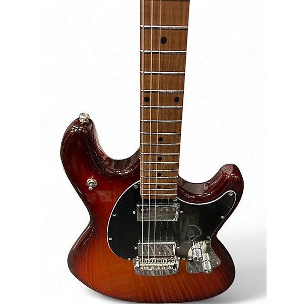 Used Ernie Ball Music Man Cutlass Cherry Solid Body Electric Guitar