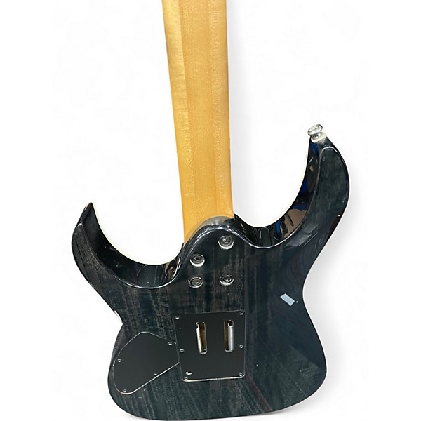 Used Ibanez rg4exfm1 BLACK Solid Body Electric Guitar