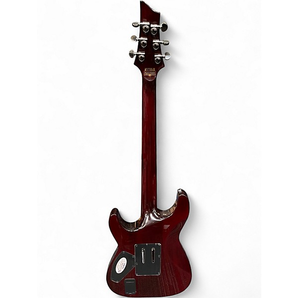 Used Schecter Guitar Research Hellraiser C1 red Solid Body Electric Guitar