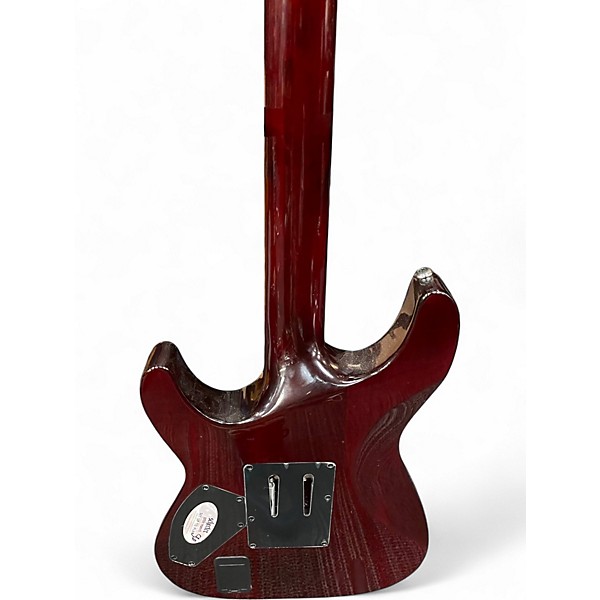 Used Schecter Guitar Research Hellraiser C1 red Solid Body Electric Guitar