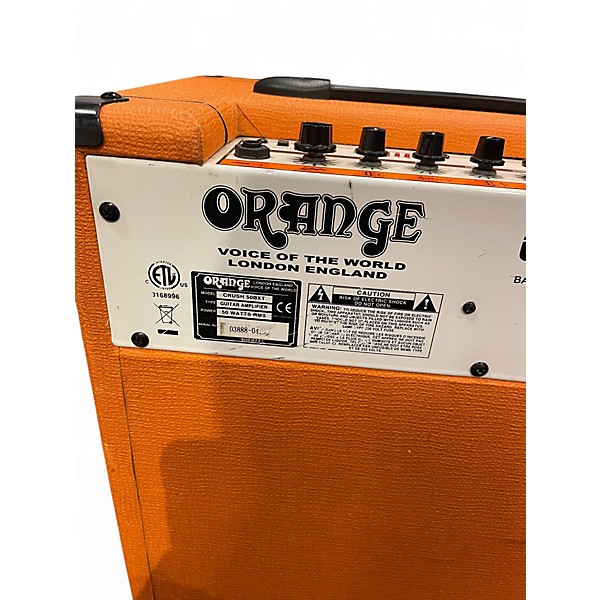 Used Orange Amplifiers CRUSH 50 BXT Bass Combo Amp