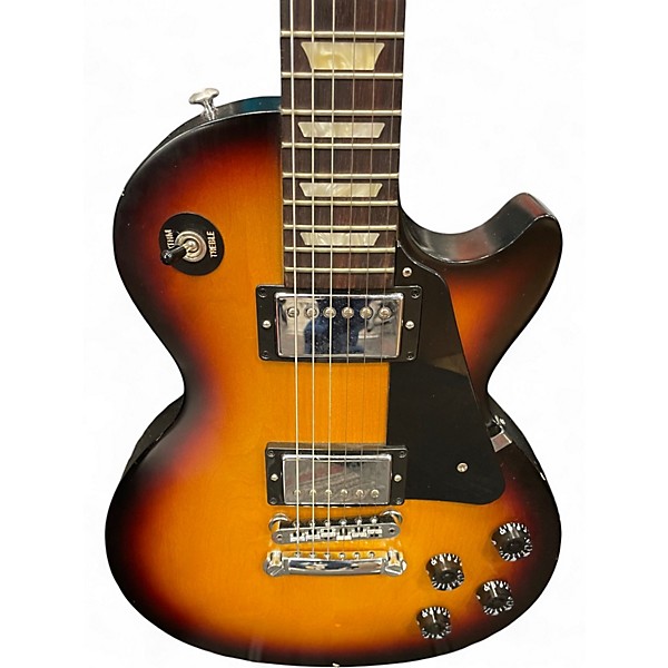 Used 2016 Gibson Les Paul Studio 2 Tone Sunburst Solid Body Electric Guitar