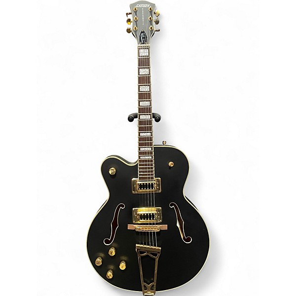 Used Gretsch Guitars G5191 Tim Armstrong Signature Electromatic Left Handed Black Hollow Body Electric Guitar