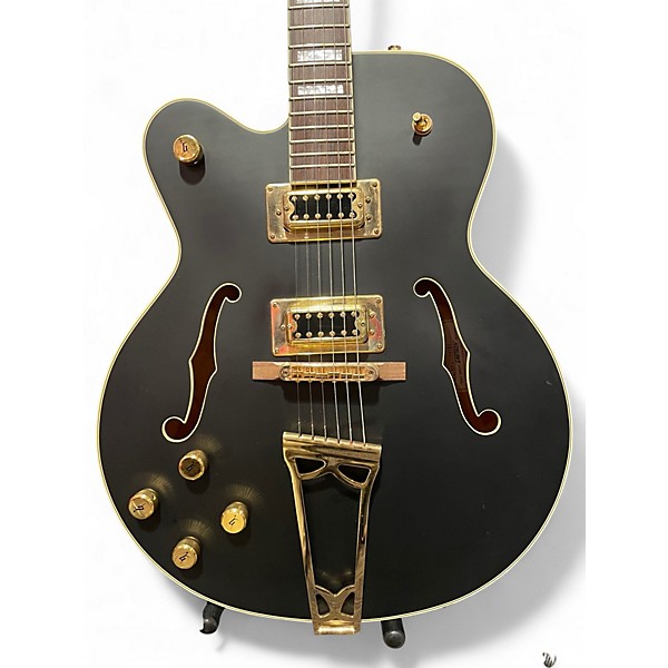 Used Gretsch Guitars G5191 Tim Armstrong Signature Electromatic Left Handed Black Hollow Body Electric Guitar