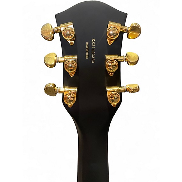 Used Gretsch Guitars G5191 Tim Armstrong Signature Electromatic Left Handed Black Hollow Body Electric Guitar