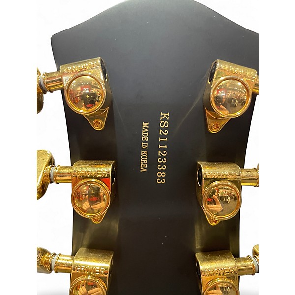 Used Gretsch Guitars G5191 Tim Armstrong Signature Electromatic Left Handed Black Hollow Body Electric Guitar