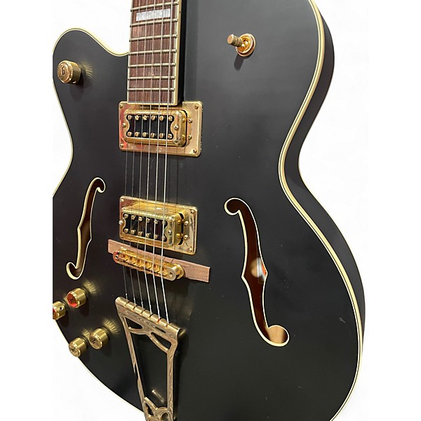 Used Gretsch Guitars G5191 Tim Armstrong Signature Electromatic Left Handed Black Hollow Body Electric Guitar