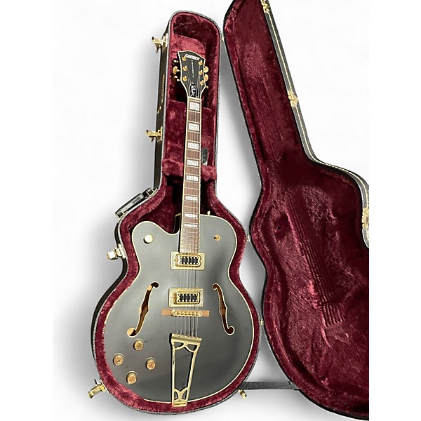Used Gretsch Guitars G5191 Tim Armstrong Signature Electromatic Left Handed Black Hollow Body Electric Guitar