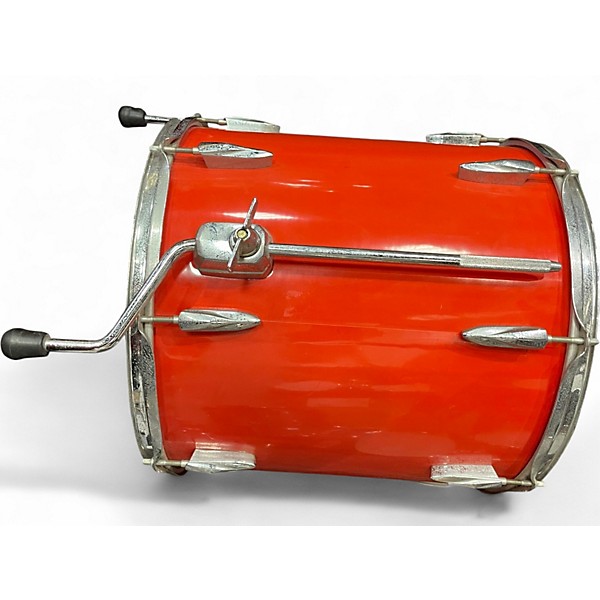 Used Premier 4 Piece Artist Birch Orange Drum Kit