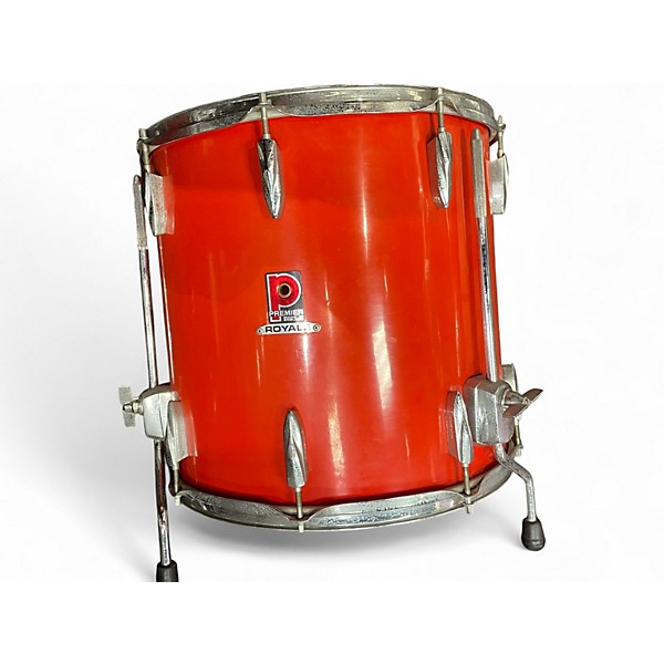 Used Premier 4 Piece Artist Birch Orange Drum Kit