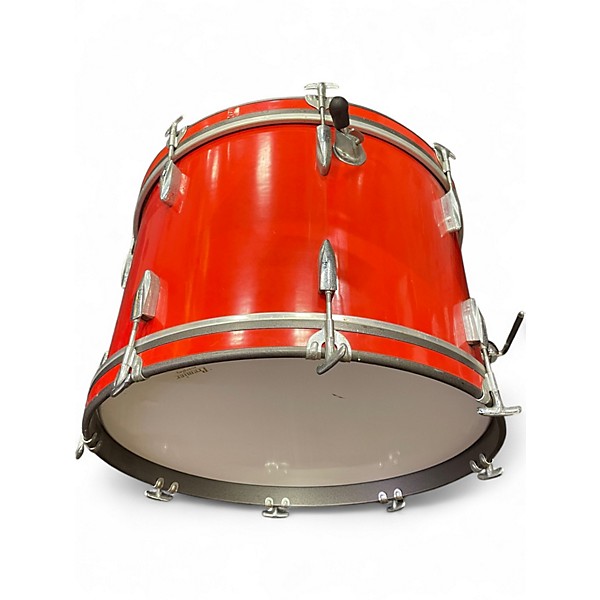 Used Premier 4 Piece Artist Birch Orange Drum Kit