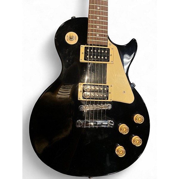 Used Epiphone Les Paul 100 Bolt On Black Solid Body Electric Guitar