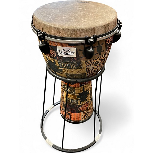 Used Remo Festival Djembe Hand Drum