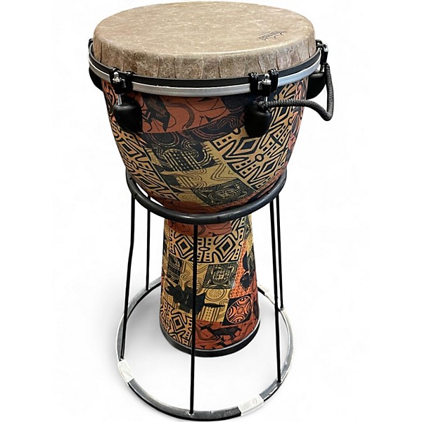 Used Remo Festival Djembe Hand Drum