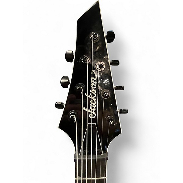 Used Jackson Dinky JS22Q-7 DKA HT Black Solid Body Electric Guitar