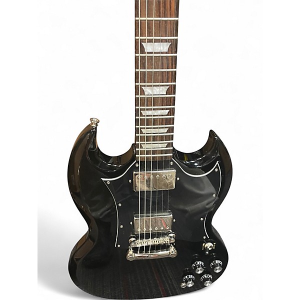 Used Epiphone SG Pro Black Solid Body Electric Guitar