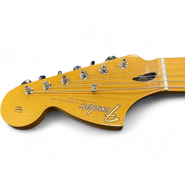 Used Fender Jimi Hendrix Stratocaster White Solid Body Electric Guitar