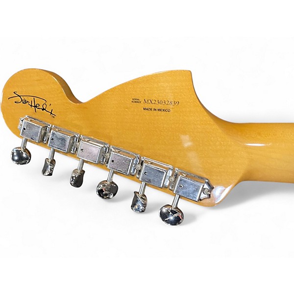 Used Fender Jimi Hendrix Stratocaster White Solid Body Electric Guitar