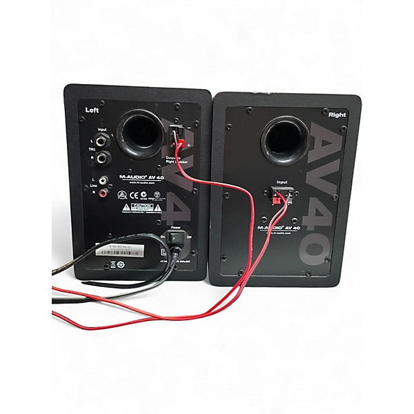 Used M-Audio AV40 Powered Monitor