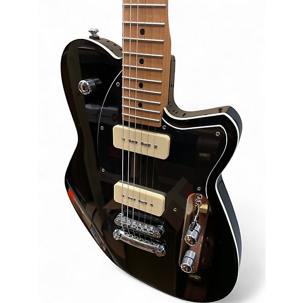 Used Reverend DOUBLE AGENT OG Black Solid Body Electric Guitar