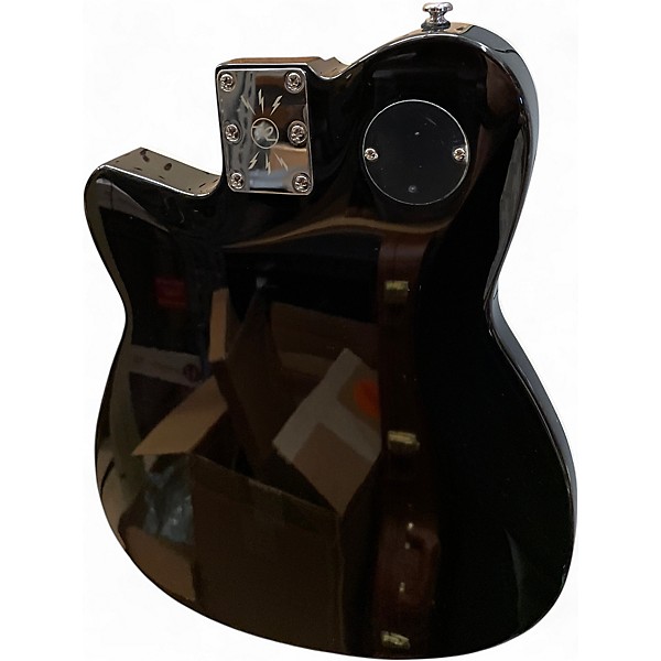 Used Reverend DOUBLE AGENT OG Black Solid Body Electric Guitar