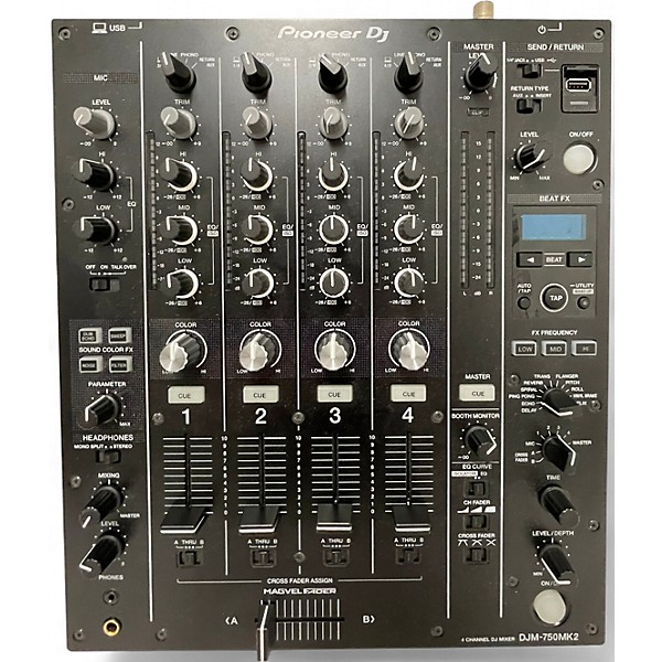 Used Pioneer DJ DJM 750 MK2 DJ Mixer