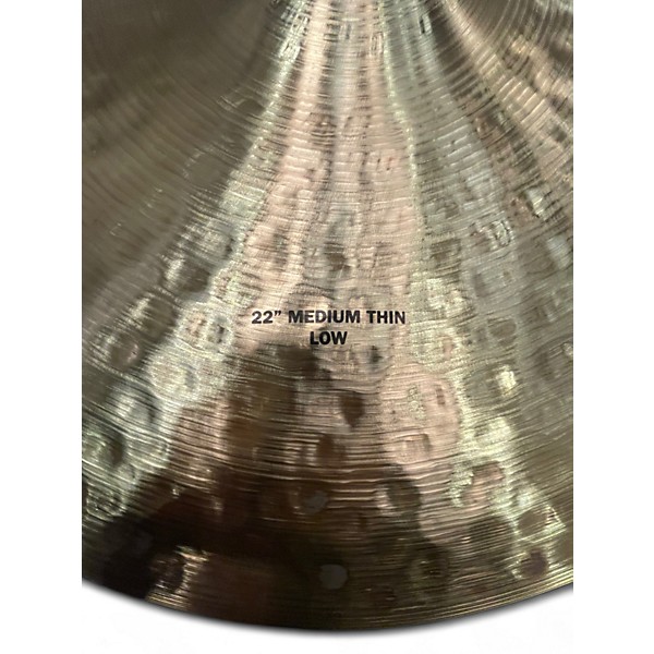 Used Zildjian 22in K Constantinople Medium Thin Low Ride Cymbal