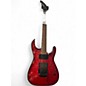 Used Jackson DKMG Dinky RED FLAME Solid Body Electric Guitar thumbnail